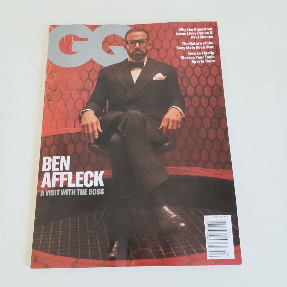 GQ magazine April May 2025 featuring Ben Affleck